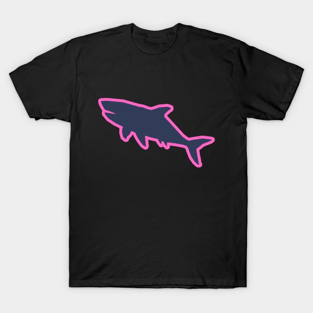 Strawberry Shark T-Shirt by dsbsoni